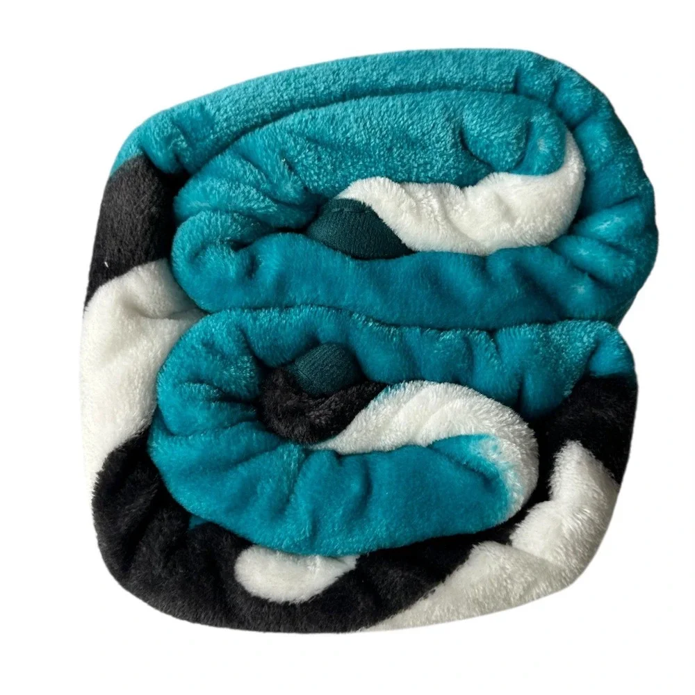 PEGASUS SPORTS NFL JACKSONVILLE JAGUARS TAILGATE THROW BLANKET SUPER SOFT 50X60